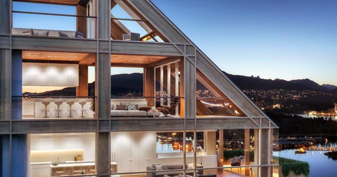 A inizio 2019 sono iniziati i lavori della Terrace House, in legno e vetro, di Vancouver, del premio Pritzker Shigeru Ban.  