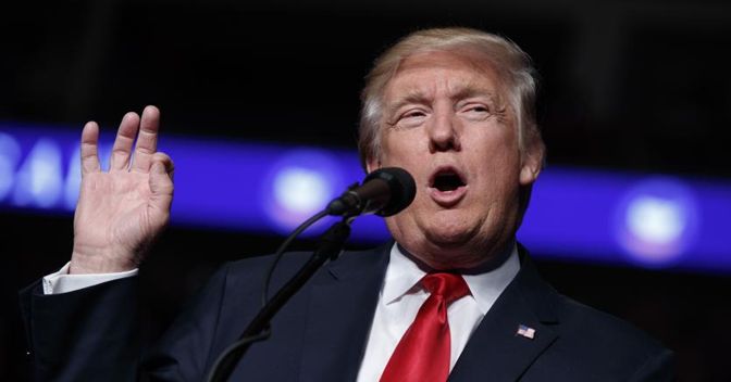 Il presidente Usa, Donald Trump (AP Photo) 
