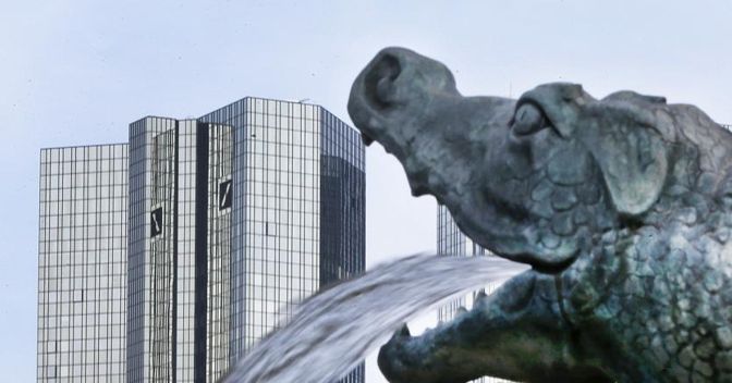 La sede della Deutsche Bank a Francoforte (Ap) 