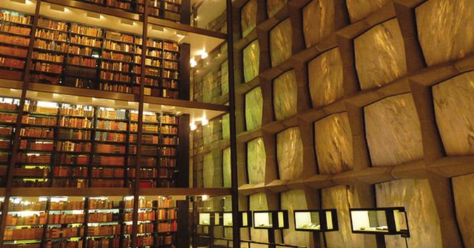  La Beinecke Library della Yale University: qui, negli anni 70, è finita gran parte della collezione Bonfiglioli 