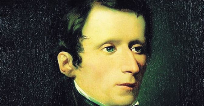Giacomo Leopardi (1798-1837) ritratto da Domenico Morelli  