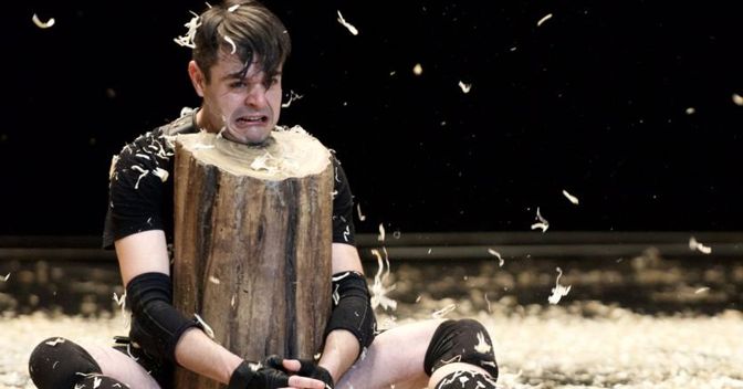 . Christian La Rosa è Pinocchio (foto Brunella Giolivo) 