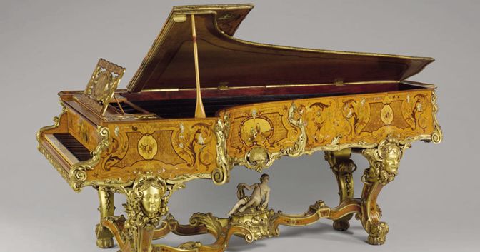 . «Grand Pianoforte», realizzato nel 1840 dalla Manifattura Érard su disegno di George Henry Blake 