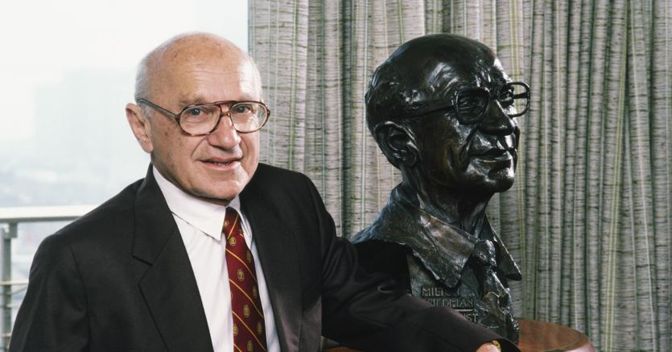 Milton Friedman vinse il Nobel dell’Economia nel 1976 