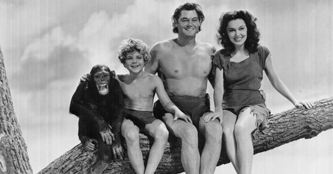 . Tarzan con   Jane, Cita     e  Piccolo 