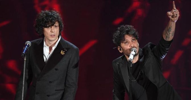 Ermal Meta e Fabrizio Moro (Ansa) 