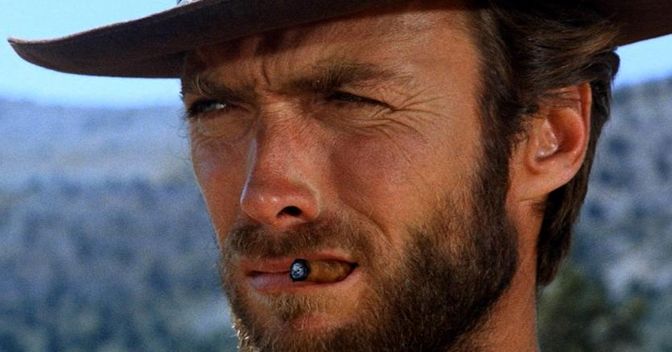 Clint Eastwood fuma il toscano in «Per un pugno di dollari» 