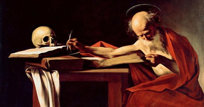 San Girolamo è un dipinto a olio su tela r realizzato tra il 1605 ed il 1606 da Caravaggio. È conservato nella Galleria Borghese di Roma 