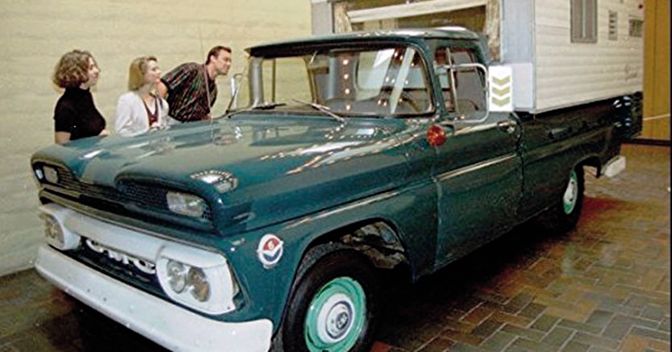 . Il leggendario camper «Ronzinante» di John Steinbeck oggi esposto al National Steinbeck Center di Salinas 