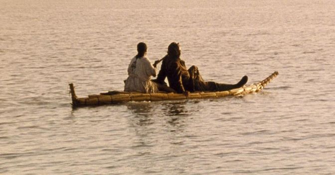 Un’immagine di «Teza» (rugiada), l’intenso film del regista etiope Haile Gerima, premiato alla Mostra del cinema di Venezia 2008 con il Leone d’argento  