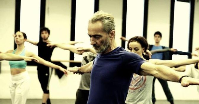 Winterreise Angelin Preljocaj - Le prove in sala - (Photo Brescia e Amisano Teatro alla Scala)