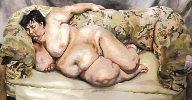 «Fat Sue» di Lucian Freud 