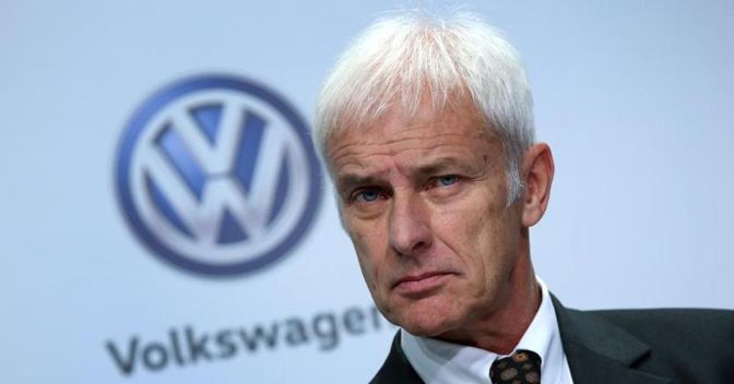 Matthias Mueller, ceo di Volkswagen (Afp) 