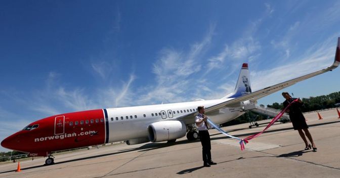Un Boeing della compagnia low cost Norwegian (Reuters) 