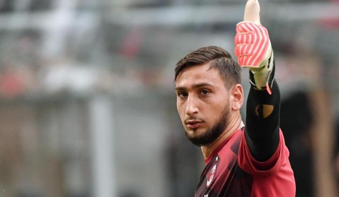 Gigio Donnarumma, giovane portiere del Milan conteso ai rossoneri dai più importanti club europei 