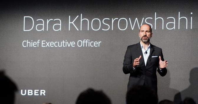 Dara Khosrowshahi, ceo di Uber (Reuters) 