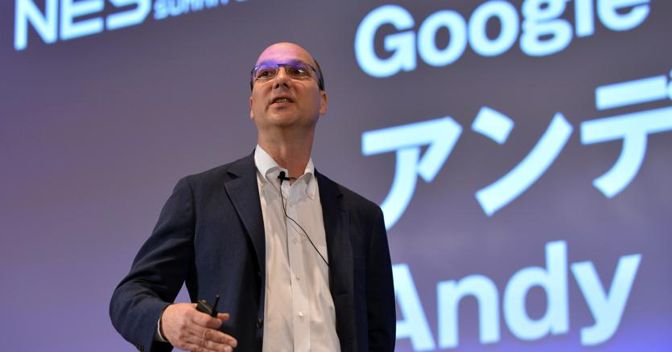 Andy Rubin. (AFP PHOTO / Yoshikazu Tsuno) 