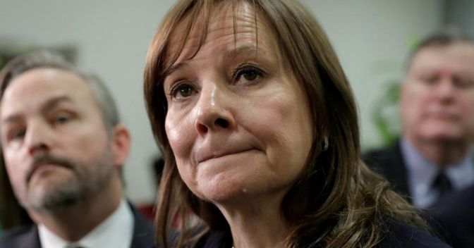 La presidente e ceo di Gm, Mary T. Barra (Reuters)
