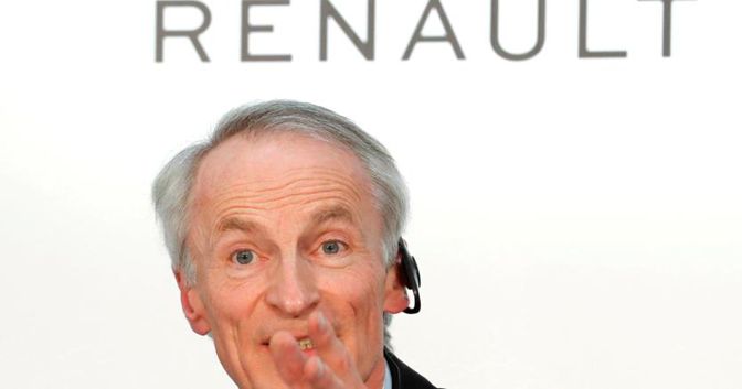 Il presidente di Renault Jean-Dominique Senard 