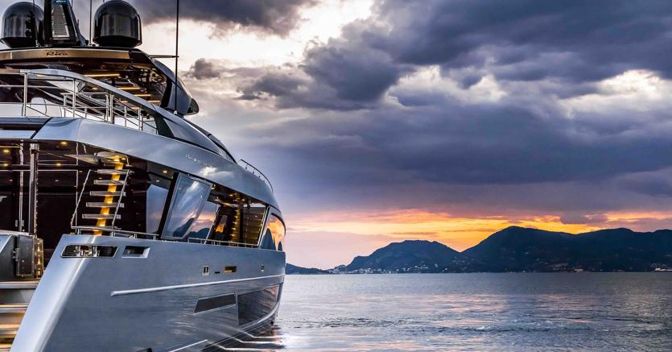 L’esterno di un Riva Dolcevita. 