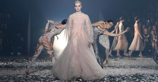 La sfilata Dior per la PE 2019 a Parigi 