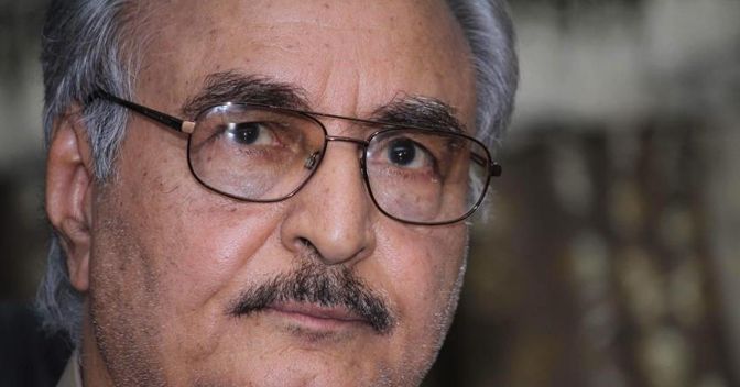 Il generale Haftar (Ansa) 