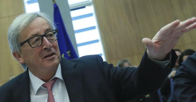 Il presidente della Commissione europea, Jean-Claude Juncker (EPA) 