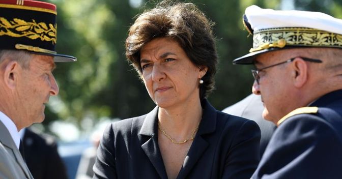 Il ministro della Difesa dimissionario, Sylvie Goulard (Afp) 