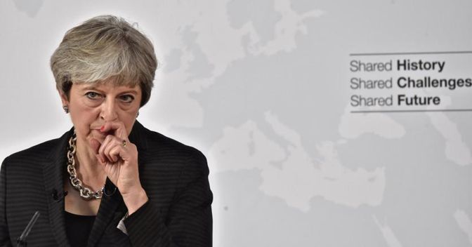Il Primo ministro inglese, Theresa May  (Reuters) 