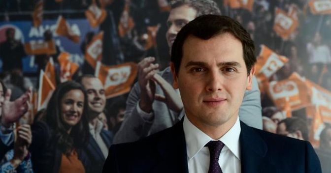 Albert Rivera, leader di Ciudadanos 
