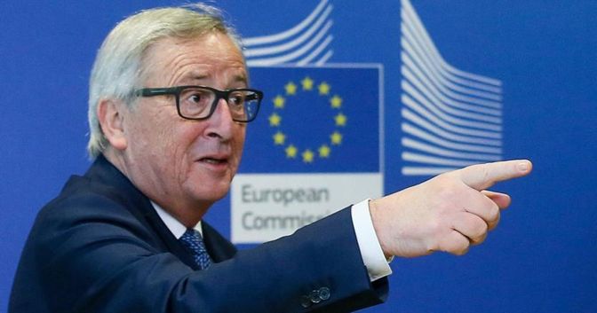 Il presidente della Commissione europea Jean-Claude Juncker 