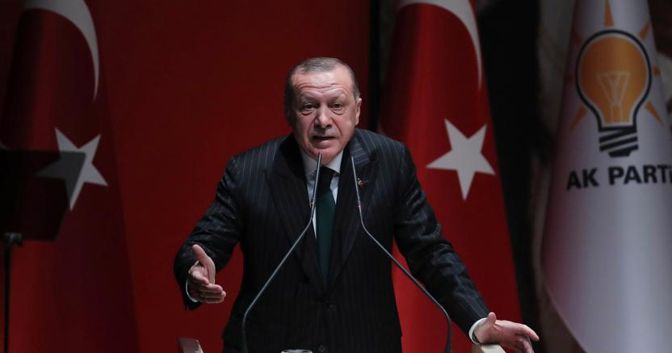Il presidente turco Recep Tayyip Erdogan 