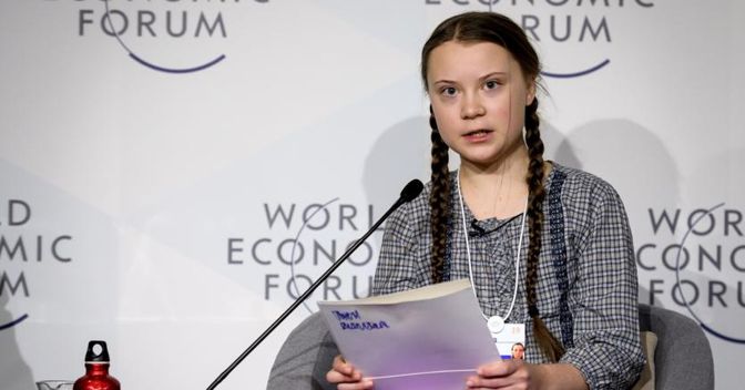 Greta Thunberg, ecologista 16enne (Epa) 