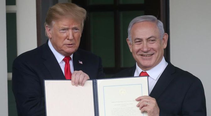 Donald Trump e Benjamin Netanyahu (Reuters)  