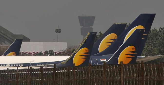 Aerei della compagnia indiana Jet Airways (Reuters) 
