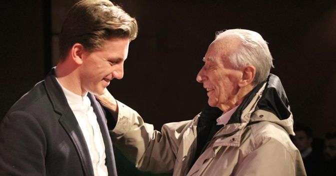 Franco Loi (a destra) e Francesco Guazzo 