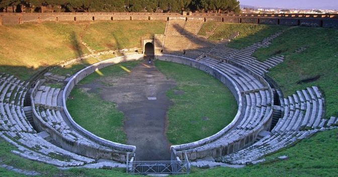 Pompei, l’anfiteatro 