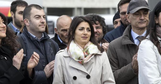 La sindaca di Roma Virginia Raggi 