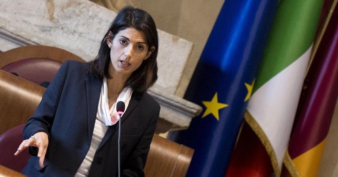 Virginia Raggi, sindaca di Roma 