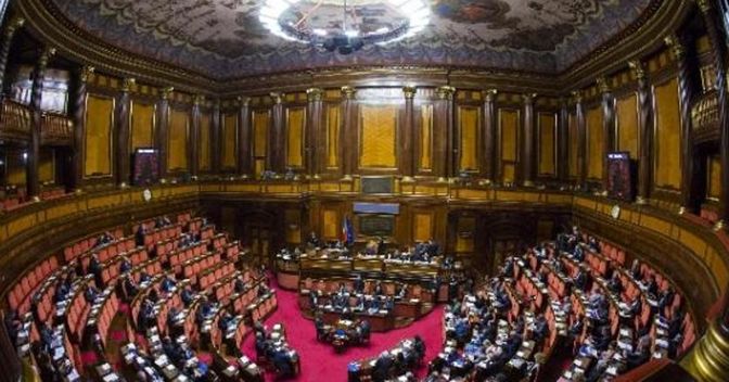 L’Aula del Senato 