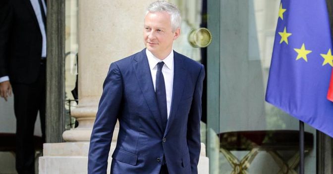 Il ministro dell'Economia francese Bruno Le Maire (Olycom) 