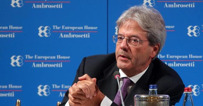 Il presidente del Consiglio, Paolo Gentiloni (Ansa) 