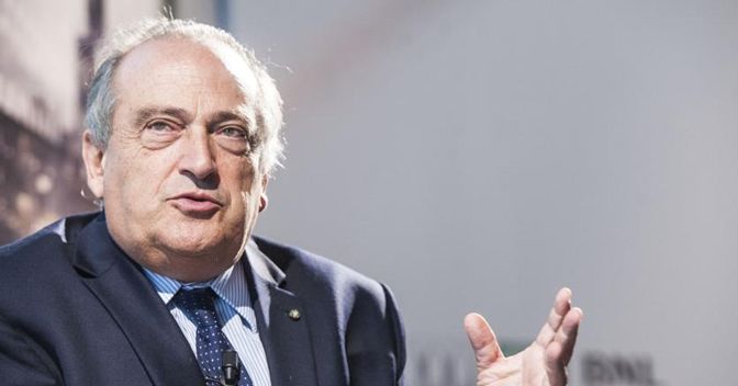 Luigi Abete, presidente Bnl, all’Accademia di Francia a Roma, Forum delle Imprese Familiari Francia-Italia.  