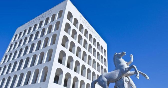 Il Palazzo della Civilità italiana all’Eur 