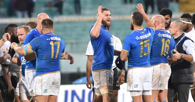 Italia-Fiji  (Ansa) 