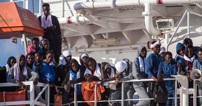 Sono diminuiti del 34,24% gli sbarchi di migranti dal 1 gennaio di quest’anno al 31 dicembre 