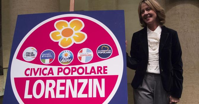 La ministra Lorenzin ha presentato il simbolo di Civica popolare:  una peonia gialla 