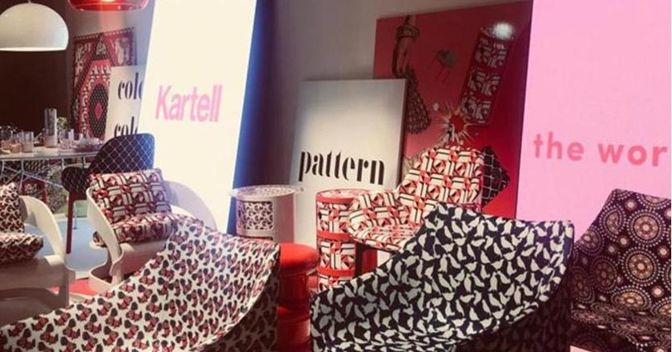 Lo stand della Kartell al Salone del Mobile 2018 