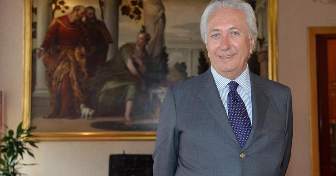 Vittorio Malacalza, socio di maggioranza e vice presidente di Banca Carige (Ansa) 