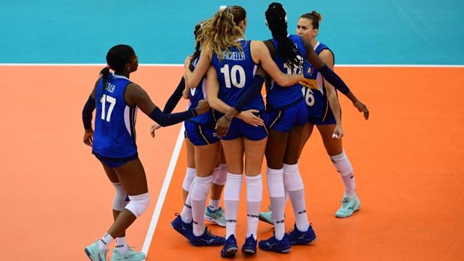 Volley L Italia Femminile Batte Anche La Cina Ora In Finale Contro La Serbia Il Sole 24 Ore